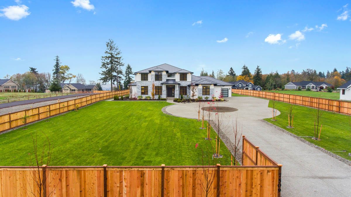 Exterior elevation by Home Plans NW