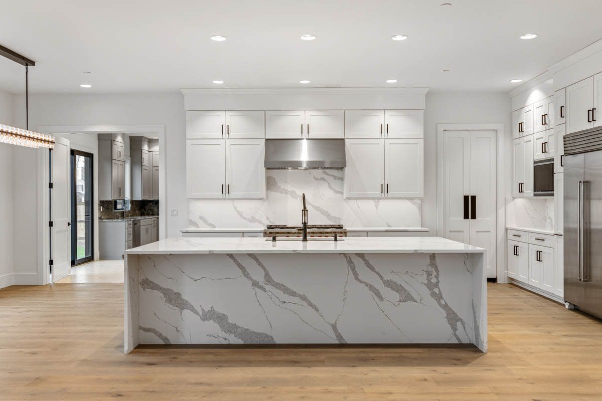 Custom kitchen by Home Plans NW