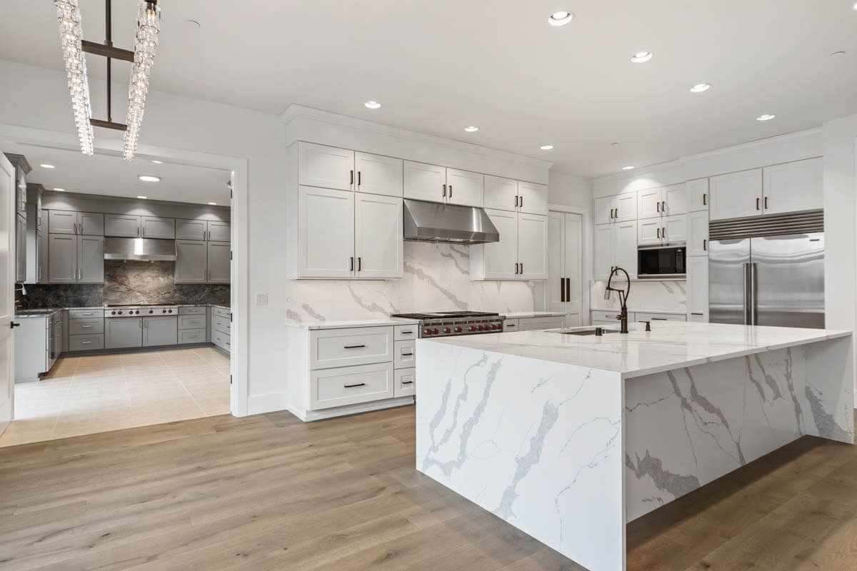 Custom kitchen by Home Plans NW