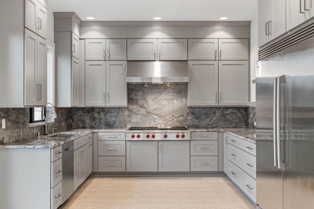 Custom kitchen by Home Plans NW