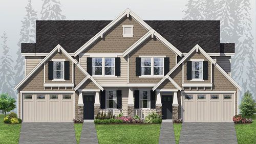 Elevation drawing for a Home Plans NW garage or accessory dwelling unit plan