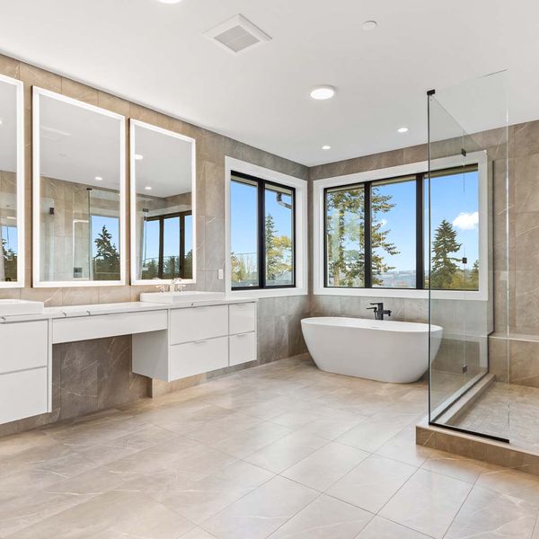 Primary suite by Home Plans NW
