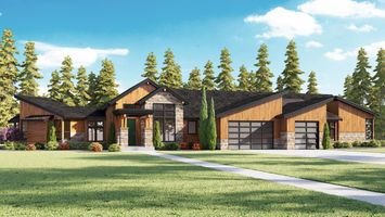 Plan rendering by Home Plans NW