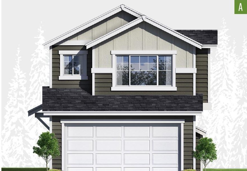 Exterior elevation of Home Plans NW Plan 1495