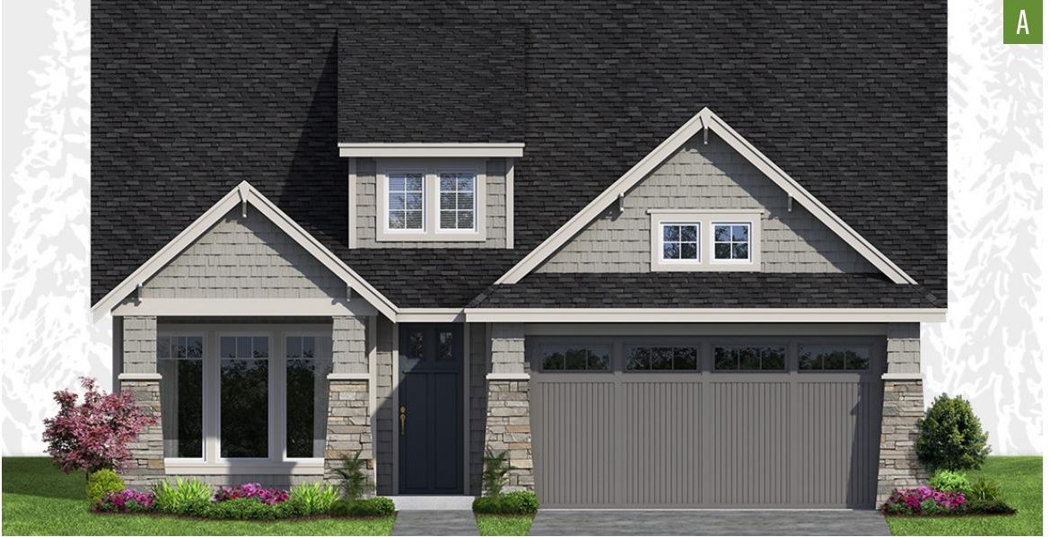 Exterior elevation of Home Plans NW Plan 1688-A