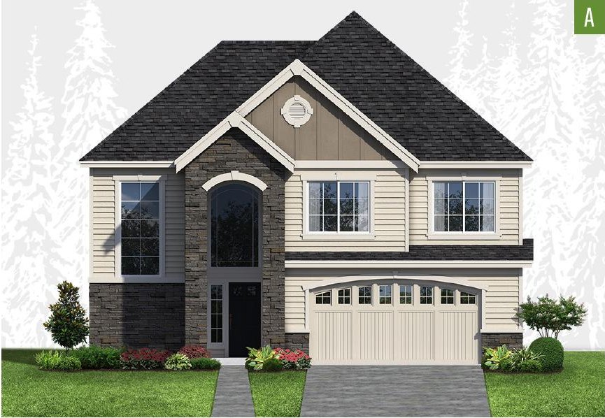 Exterior elevation of Home Plans NW Plan 1702