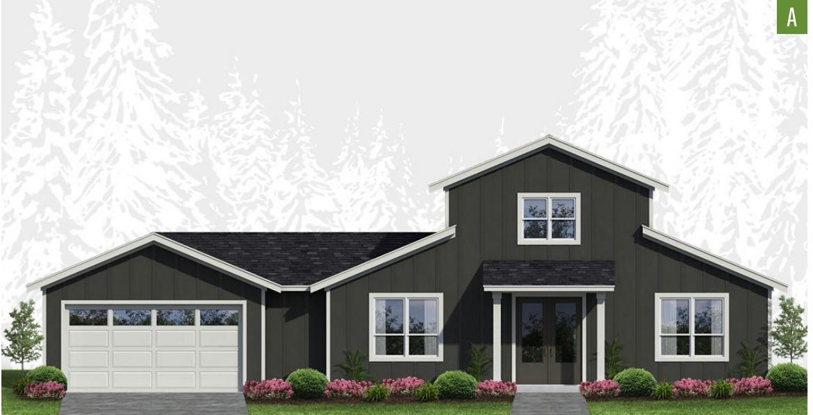 Exterior elevation of Home Plans NW Plan 1758