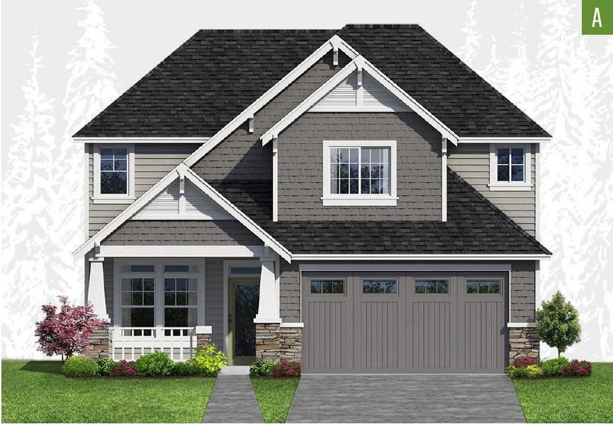 Exterior elevation of Home Plans NW Plan 1759