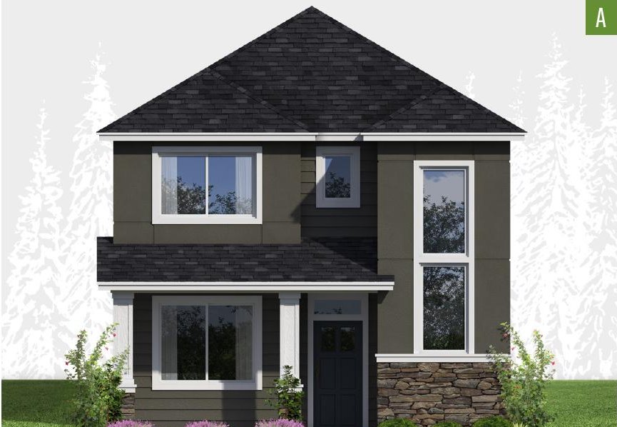 Exterior elevation of Home Plans NW Plan 1812