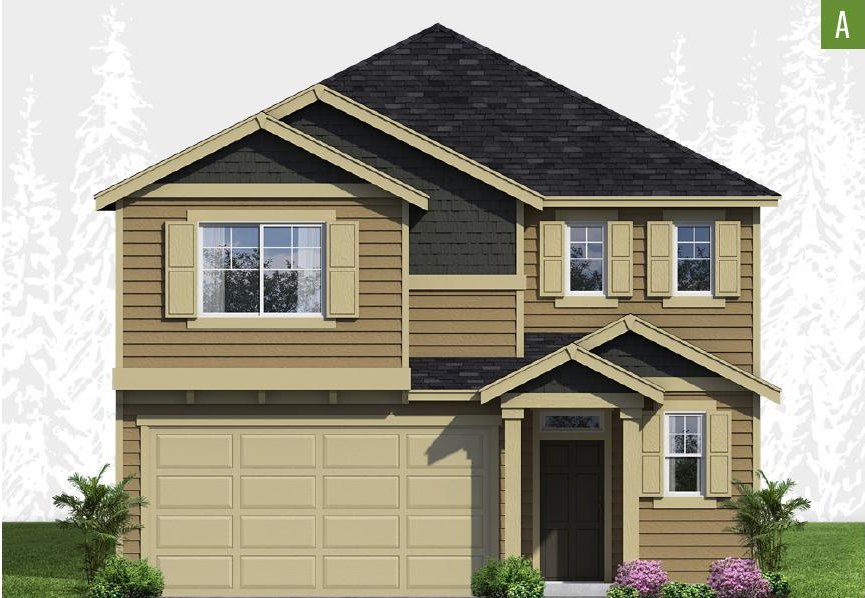 Exterior elevation of Home Plans NW Plan 1814