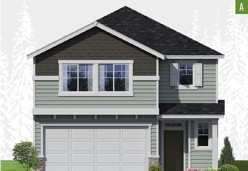 Exterior elevation of Home Plans NW Plan 1916