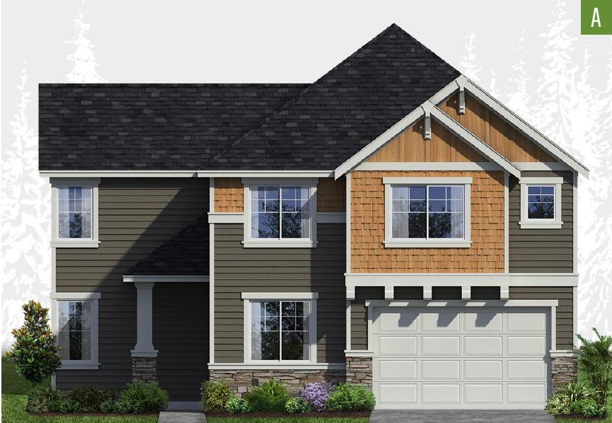 Exterior elevation of Home Plans NW Plan 1934