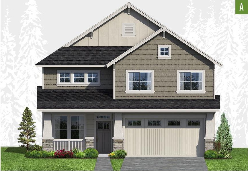 Exterior elevation of Home Plans NW Plan 1944
