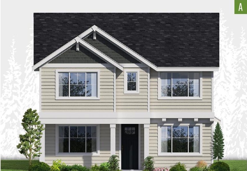 Exterior elevation of Home Plans NW Plan 1956
