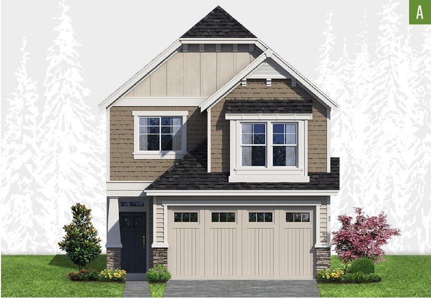 Exterior elevation of Home Plans NW Plan 2019
