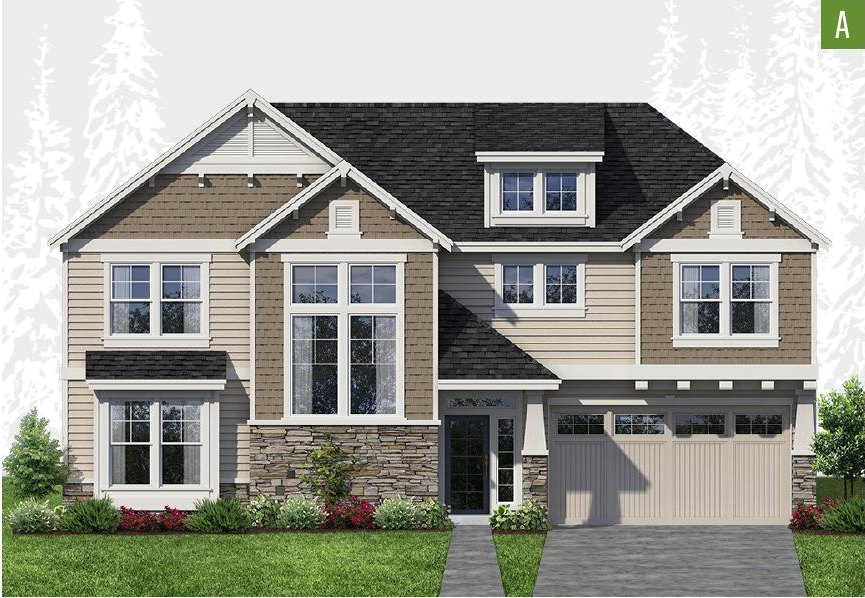 Exterior elevation of Home Plans NW Plan 2206