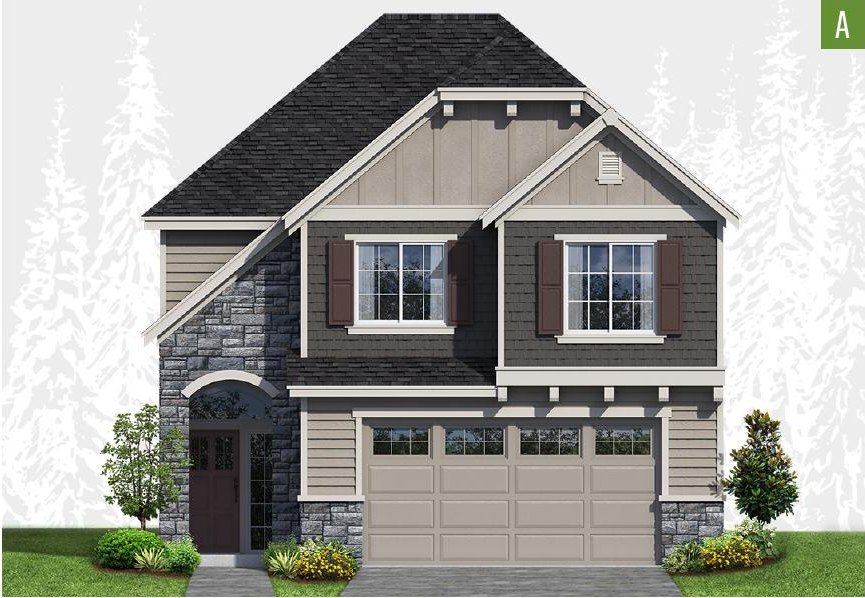 Exterior elevation of Home Plans NW Plan 2259