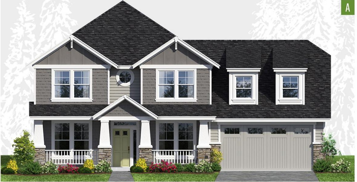 Exterior elevation of Home Plans NW Plan 2267