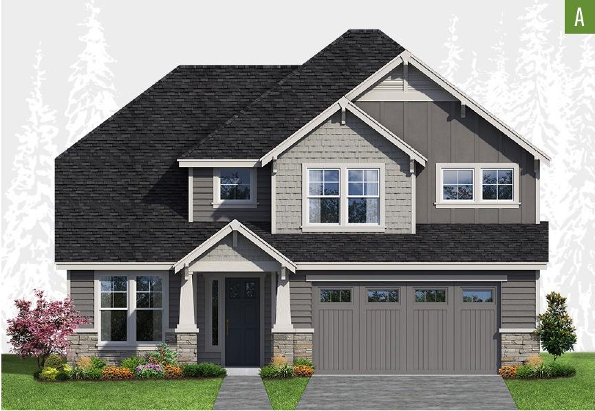 Exterior elevation of Home Plans NW Plan 2268