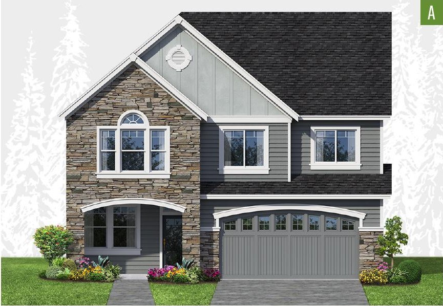 Exterior elevation of Home Plans NW Plan 2315