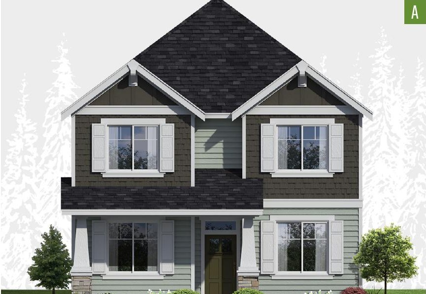 Exterior elevation of Home Plans NW Plan 2331