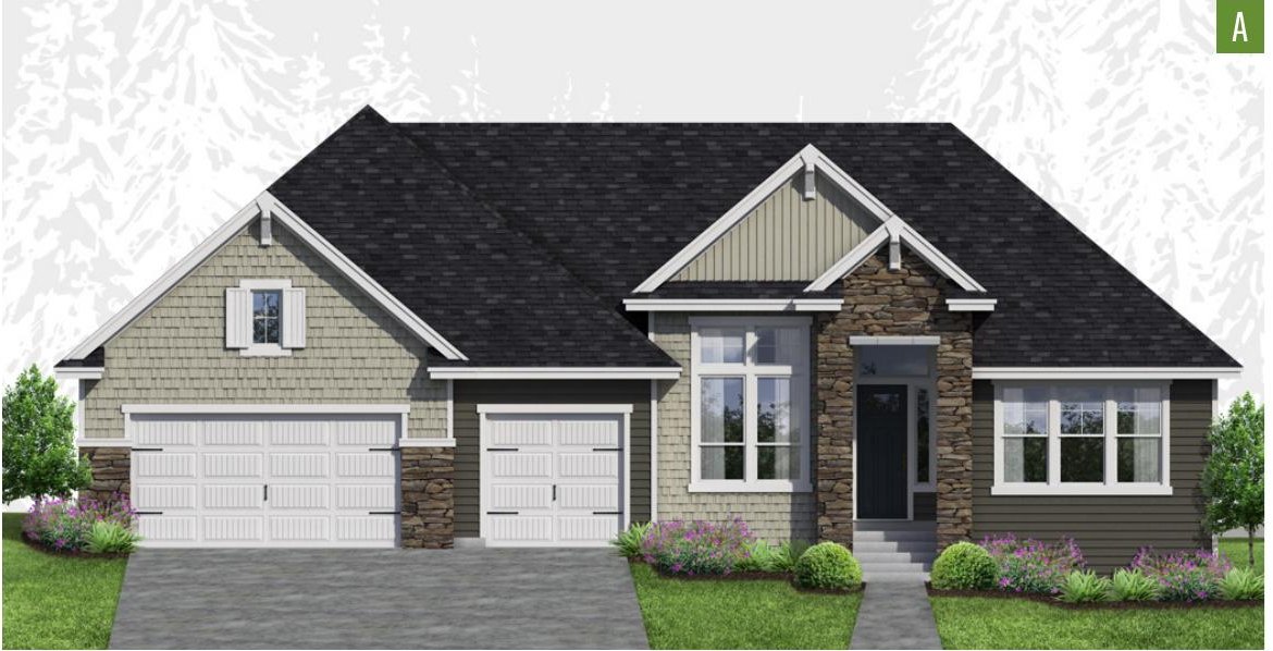 Exterior elevation of Home Plans NW Plan 2336-A