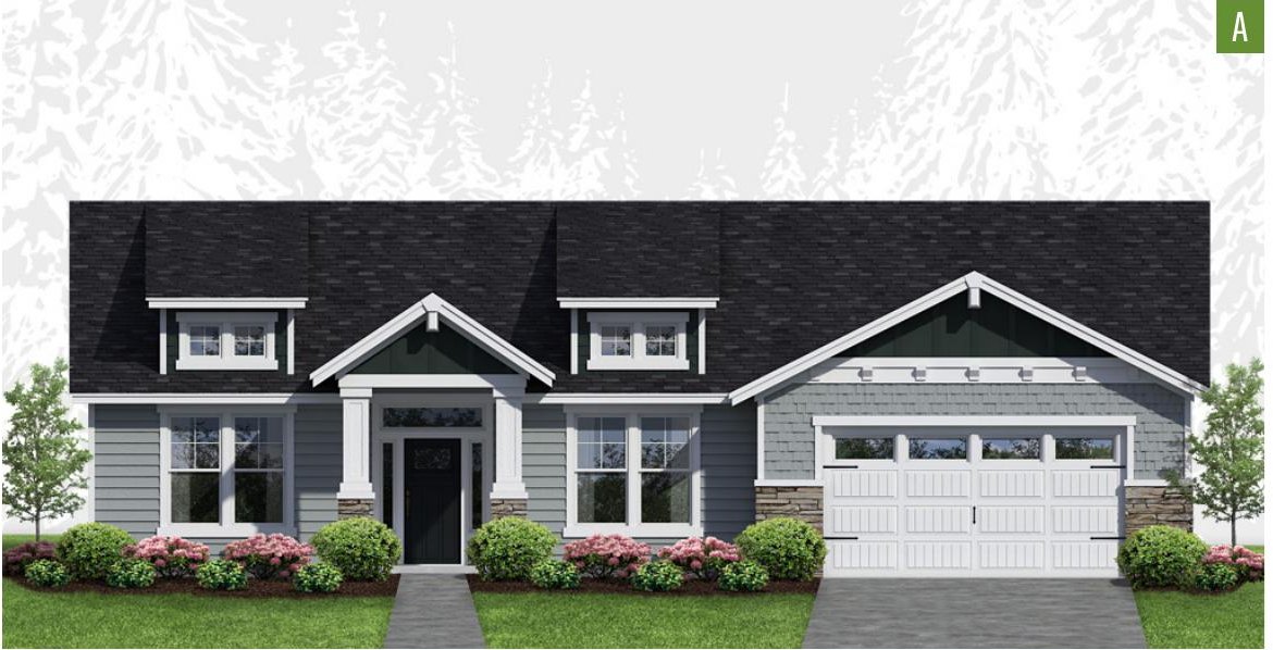 Exterior elevation of Home Plans NW Plan 2362-A