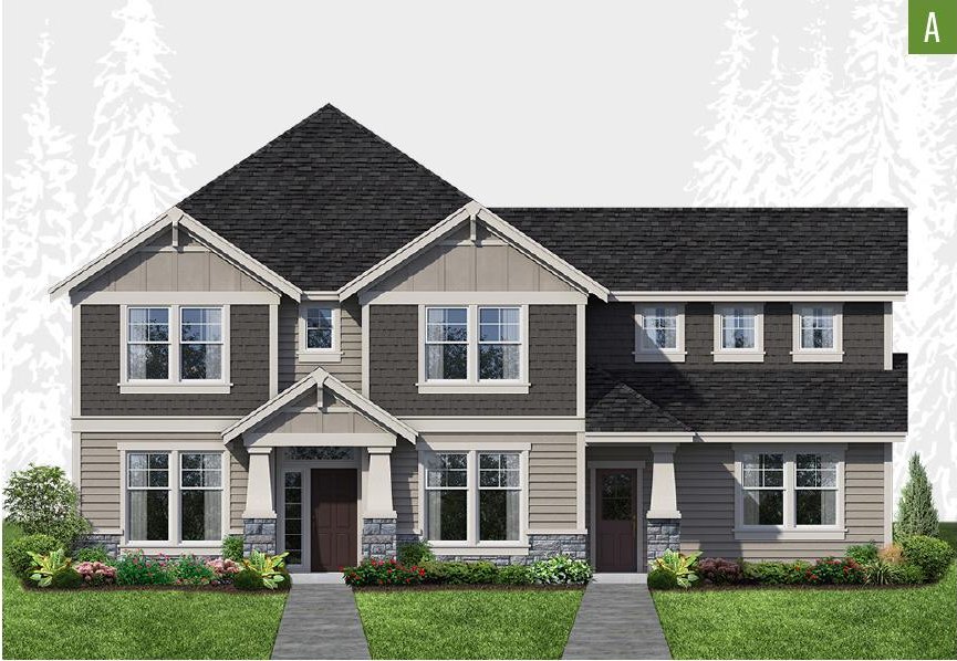 Exterior elevation of Home Plans NW Plan 2476