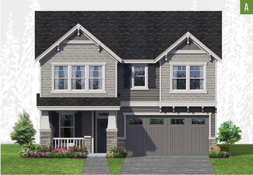 Exterior elevation of Home Plans NW Plan 2487