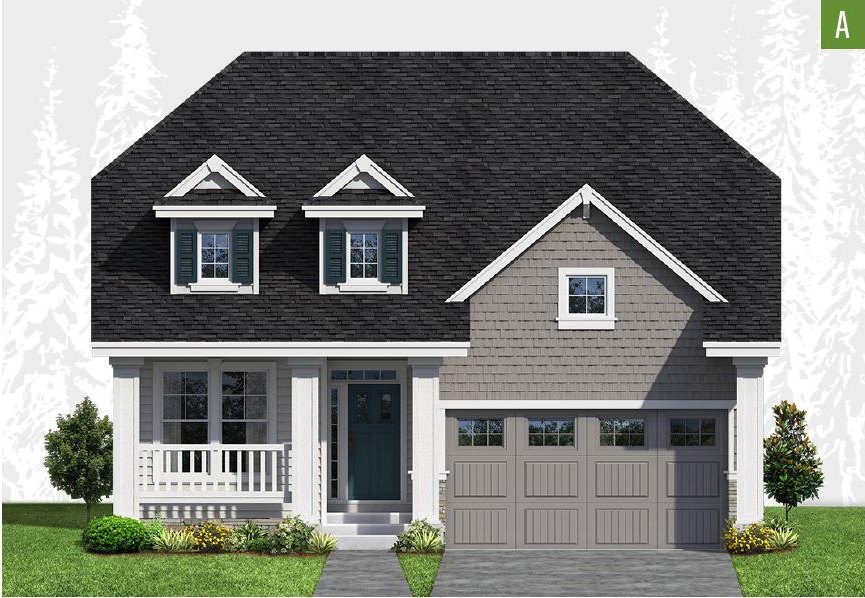 Exterior elevation of Home Plans NW Plan 2502-1