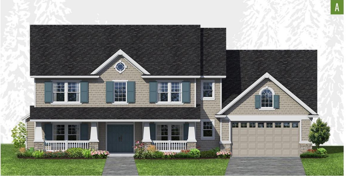 Exterior elevation of Home Plans NW Plan 2507