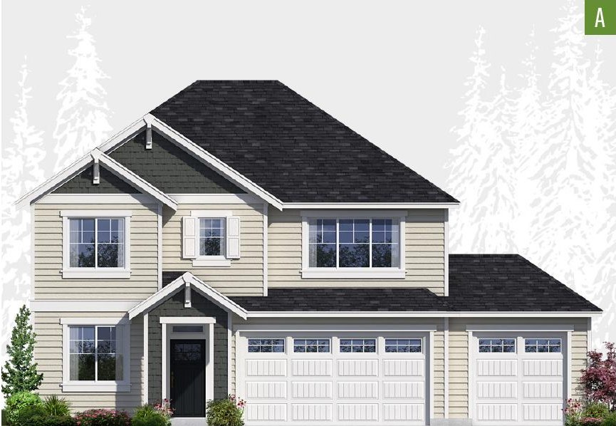 Exterior elevation of Home Plans NW Plan 2530