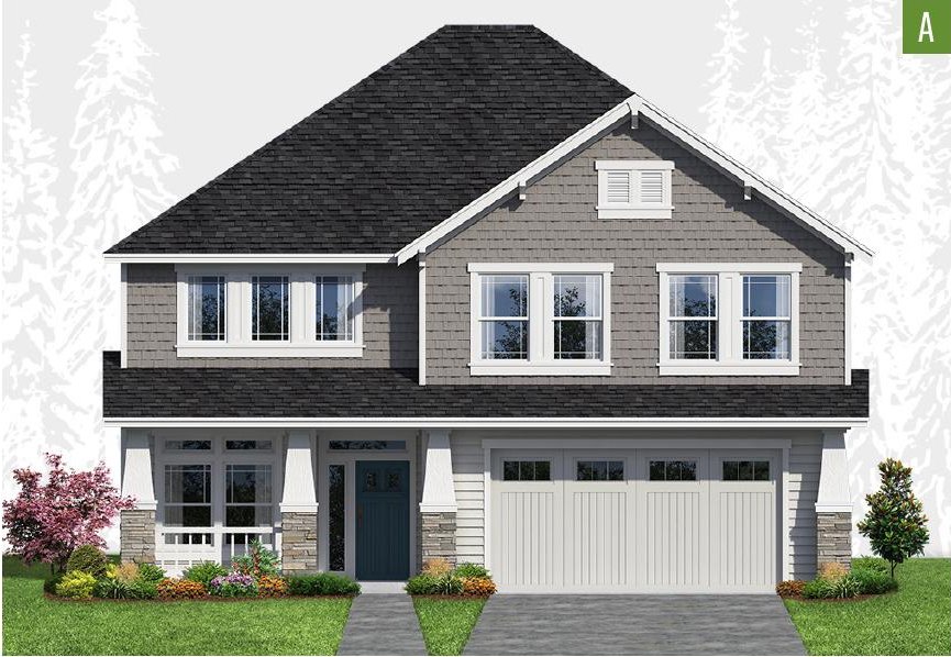 Exterior elevation of Home Plans NW Plan 2547