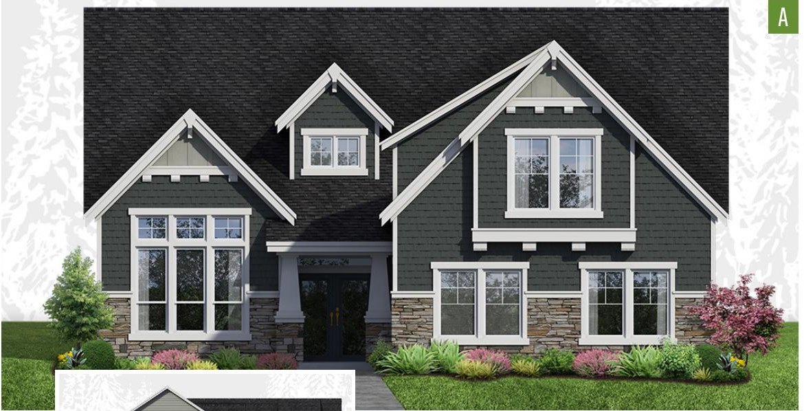 Exterior elevation of Home Plans NW Plan 2578-A