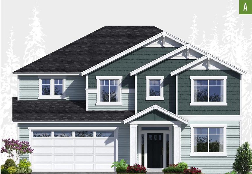 Exterior elevation of Home Plans NW Plan 2592