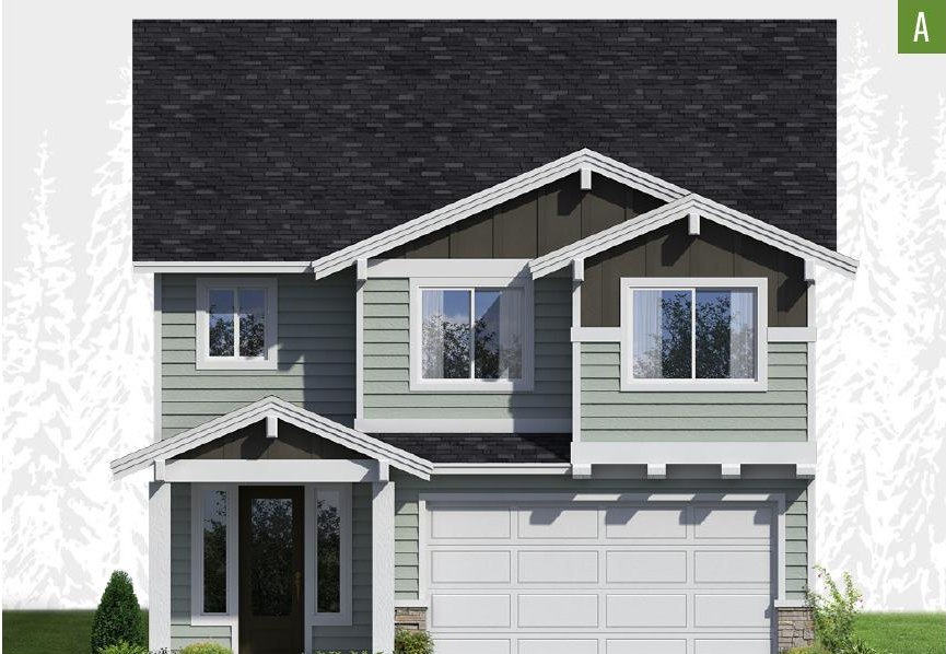 Exterior elevation of Home Plans NW Plan 2632