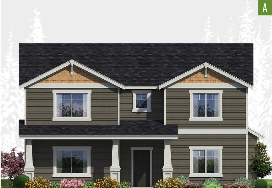 Exterior elevation of Home Plans NW Plan 2650