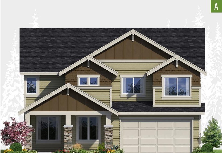 Exterior elevation of Home Plans NW Plan 2675