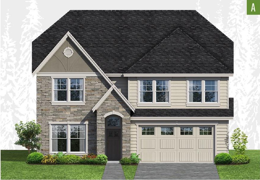 Exterior elevation of Home Plans NW Plan 2684