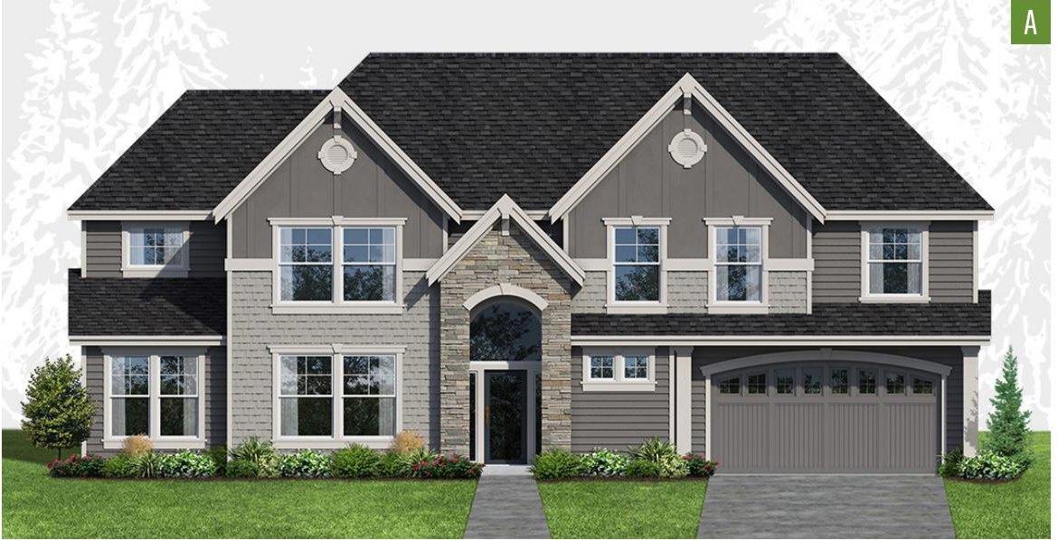 Exterior elevation of Home Plans NW Plan 2735