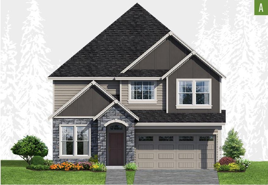 Exterior elevation of Home Plans NW Plan 2743