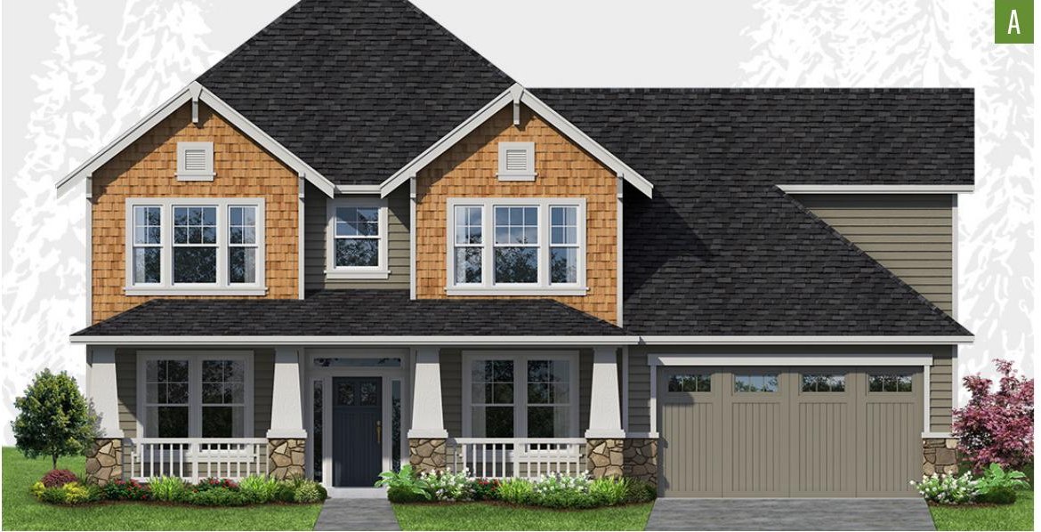 Exterior elevation of Home Plans NW Plan 2753