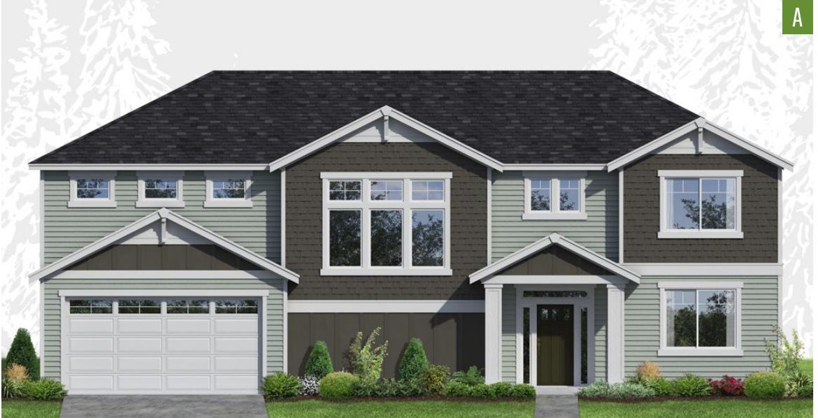 Exterior elevation of Home Plans NW Plan 2756