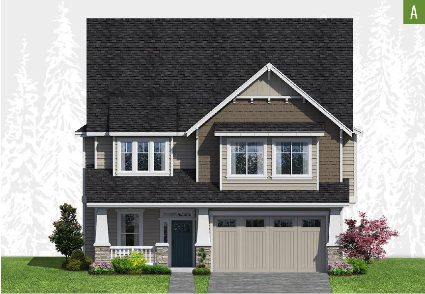 Exterior elevation of Home Plans NW Plan 2760