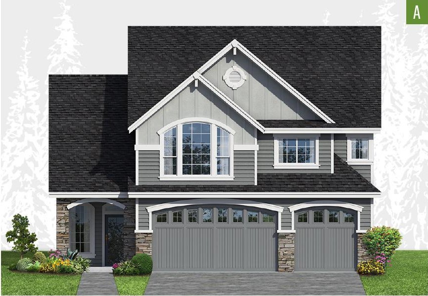 Exterior elevation of Home Plans NW Plan 2787
