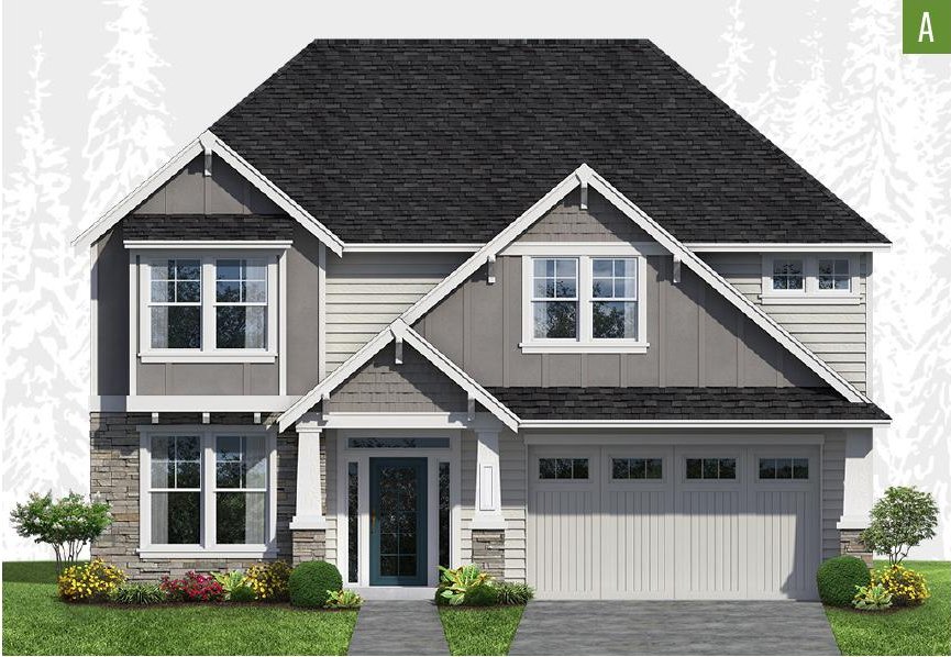 Exterior elevation of Home Plans NW Plan 2792