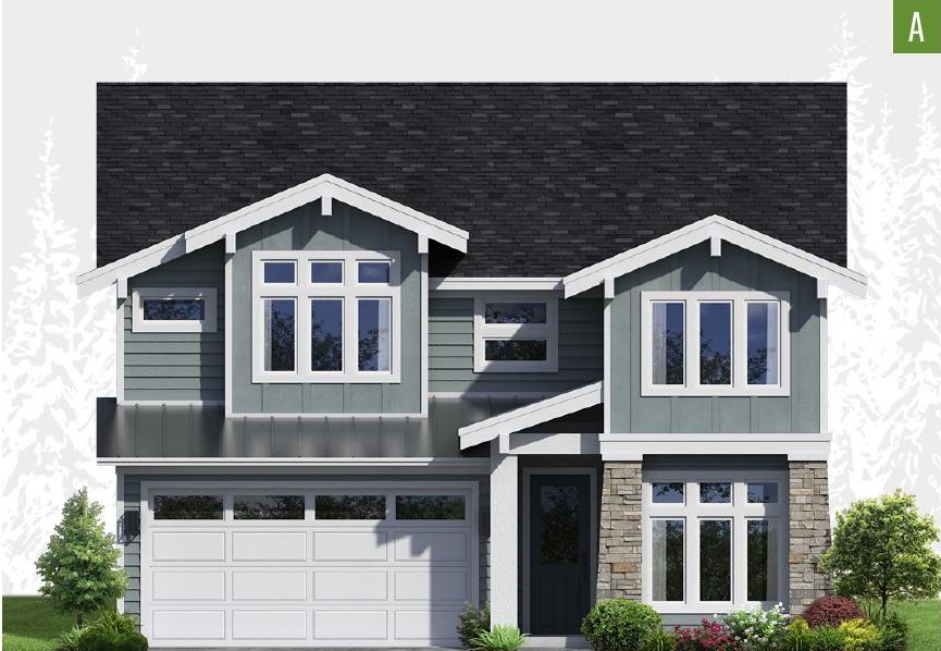 Exterior elevation of Home Plans NW Plan 2798
