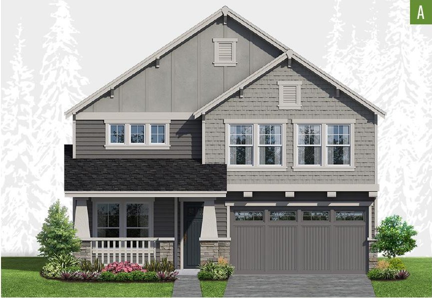 Exterior elevation of Home Plans NW Plan 2801