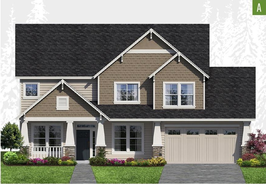 Exterior elevation of Home Plans NW Plan 2807