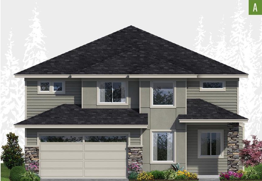 Exterior elevation of Home Plans NW Plan 2808